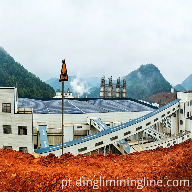flux limestone processing line